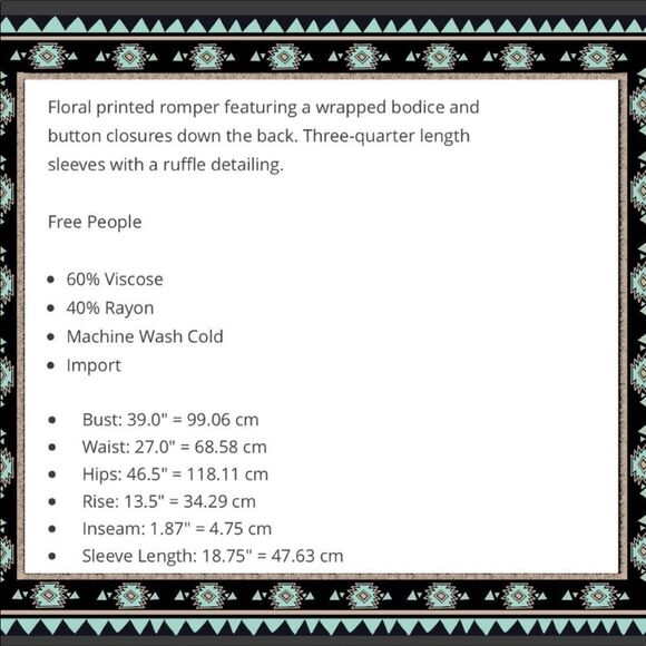 Free people all the right ruffles romper - Picture 3 of 10